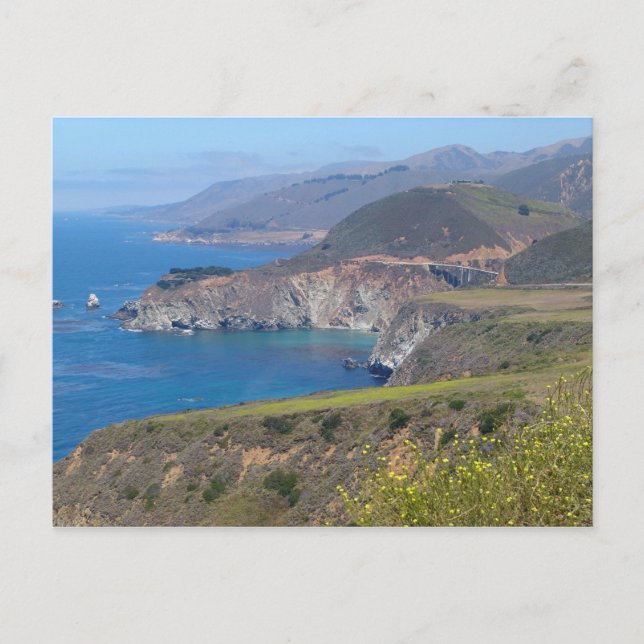 Costa del Pacífico, postal de punto de huracán (Anverso)