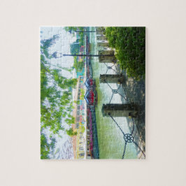 Costa del río de Singapur en el rompecabezas de