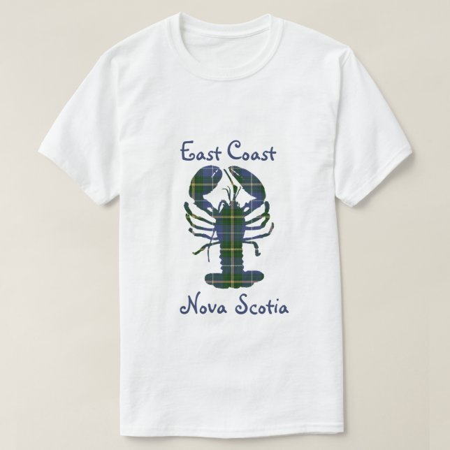 Costa Este Nueva Escocia camiseta de langosta tart (Diseño del anverso)