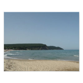 Costa marítima de verano Foto