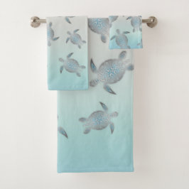 Costa Marítima estilo playa de tortugas plateadas