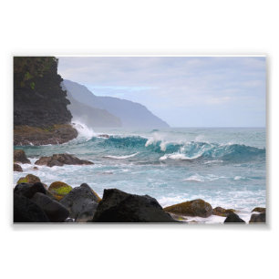 Costa Na Pali, Kauai, Hawaii, foto impresa