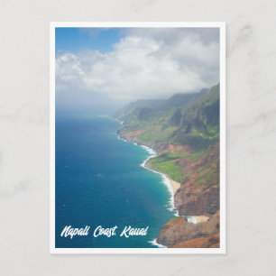 Costa Napali Kauai Hawaii Tarjeta Postal