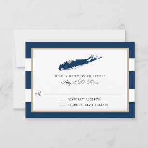 Costa Norte de Long Island con RSVP de Boda al cor