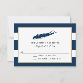 Costa Norte de Long Island con RSVP de Boda al cor