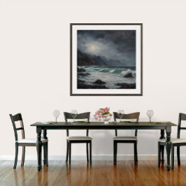 Costa Oeste de Nueva Zelanda - Impresión de tela e