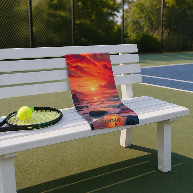 Costa personalizado Fiery Sunset - Ocean Cliffs Sp (Subido por el creador)