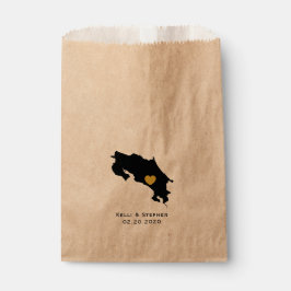 Costa Rica: Bolsas de regalo y bodas para tratar a