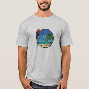 Costa Rica - Camiseta básica masculina