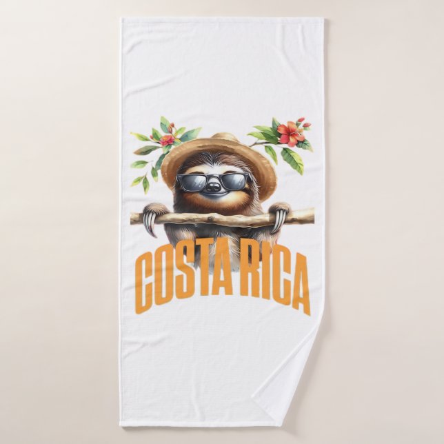 Costa Rica cool sloth Classic T-Shirt (Toalla de baño)