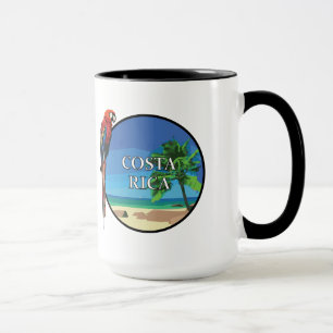 Costa Rica - negro taza del campanero de 15 onzas