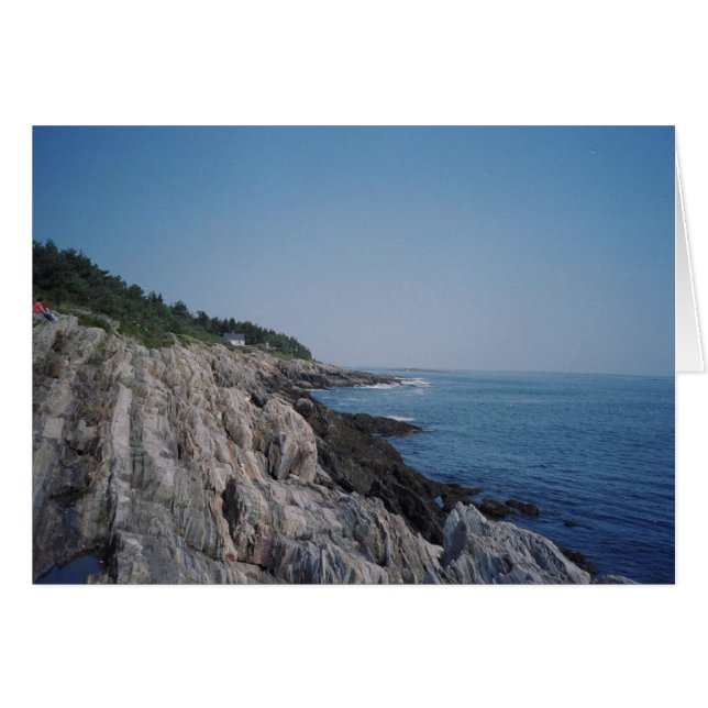 Costa rocosa de Bailey Island (Anverso (Horizontal))