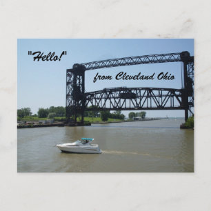 COSTA SUR DEL LAGO ERIE Tarjeta postal de Clevelan