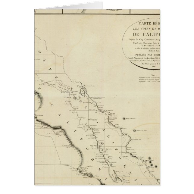 Costas de California (Frente)