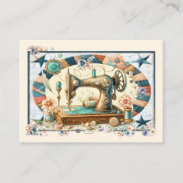 Costura, Calentamiento, tarjeta de visita Crochet