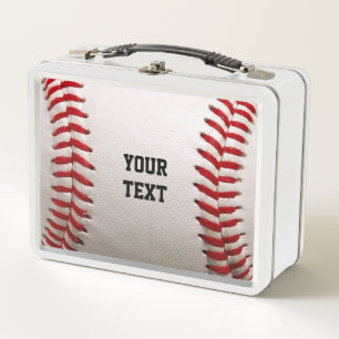 Costura de béisbol y sóftbol con texto personaliza