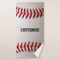 Costura de béisbol y sóftbol con texto personaliza