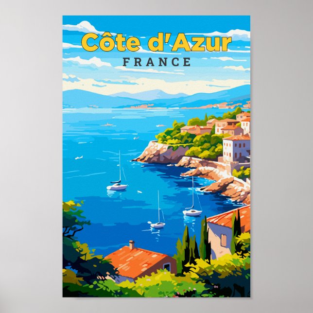 Cote d'Azur France Viaje de arte (Frente)