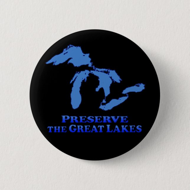 Coto Great Lakes - botón redondo (Anverso)