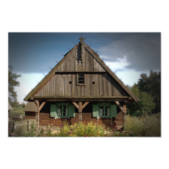 Cottage de madera - Foto (Frente)