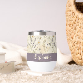 Cottagecore de Flor Silvestre Monograma Floral
