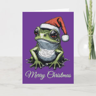 Cottagecore Rana Navidad Mensaje Personalizado Ale