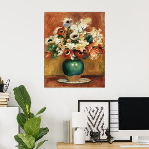 Cottagecore Renoir Ramo Floral Arte Refinado