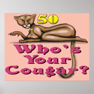 Cougar a 50 Posters