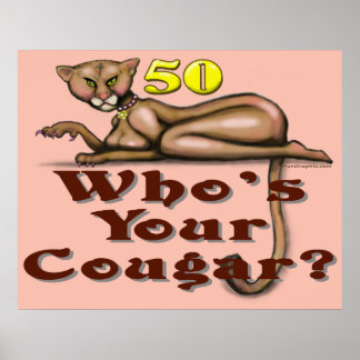 Cougar a 50 Posters