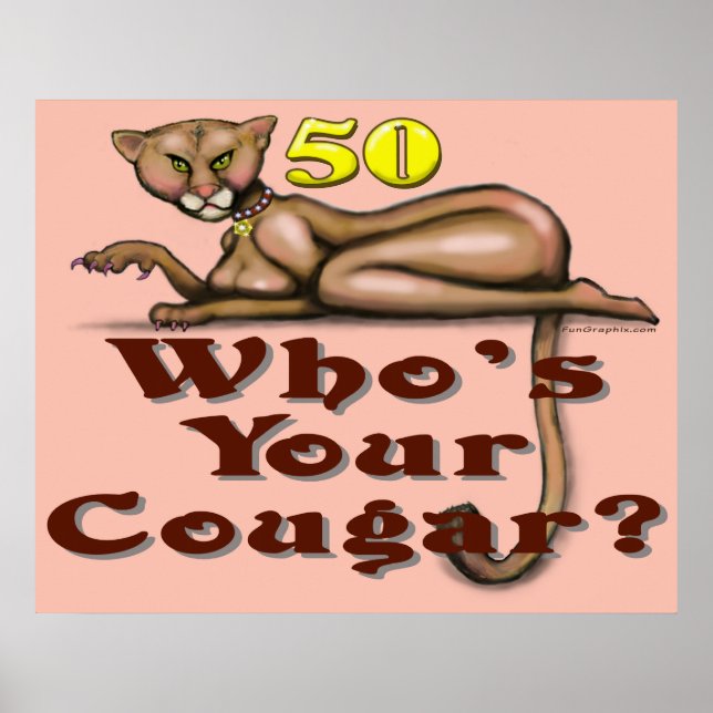 Cougar a 50 Posters (Frente)