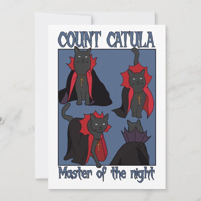 Count Catula Master of the Night (Anverso)