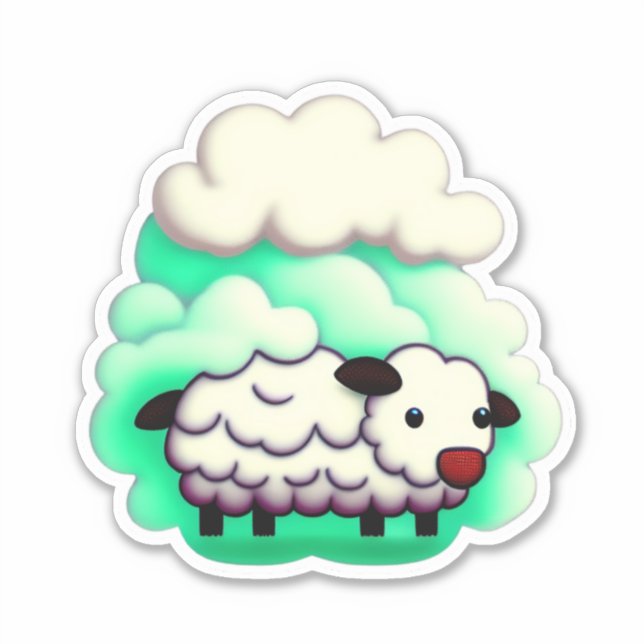 Counting Sheep Pegatina Collection Edition (Anverso)
