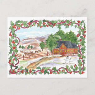 Country Ranking House Vacas Feliz Navidad