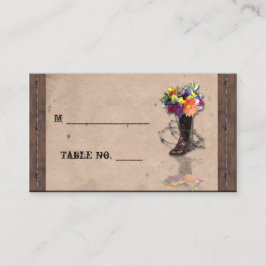 Country Western Barbed Wire Boda tarjetas de plaza