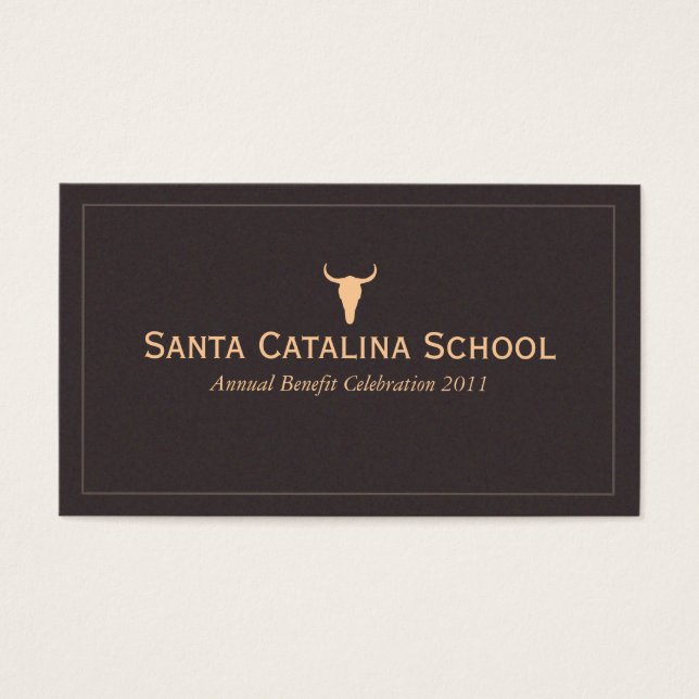 Country Western Longhorns Bull Skull Cowboy Regalo (Frente)