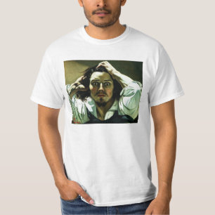 Courbet la camiseta desesperada del hombre