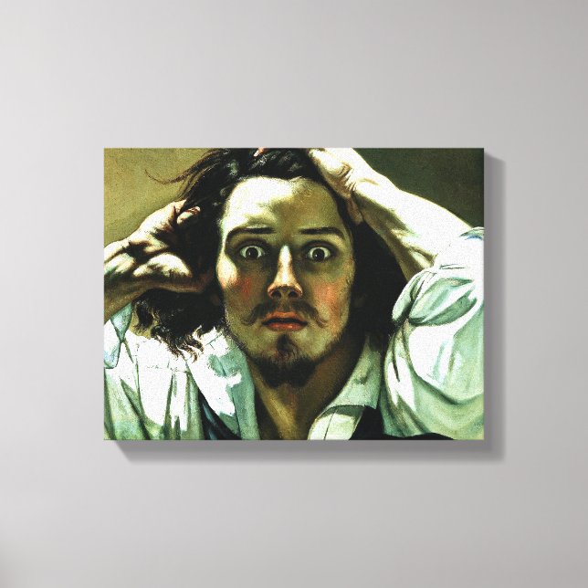 Courbet La Impresión Desesperada De Los Canvas De  (Anverso)