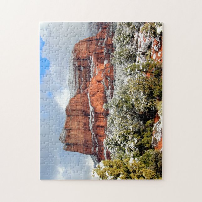 Courthouse Butte, Sedona AZ Puzzle de 11" x 14" (Vertical)