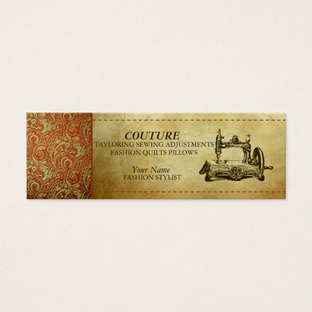 COUTURA - Etiqueta de precio de mercancía (Frente)