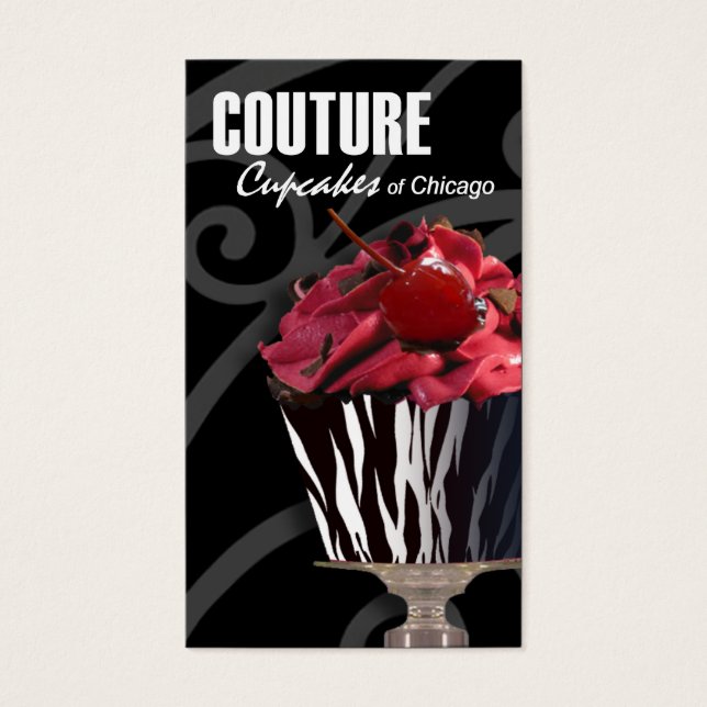 "Couture Cupcakes!" - postres, bollería. (Frente)
