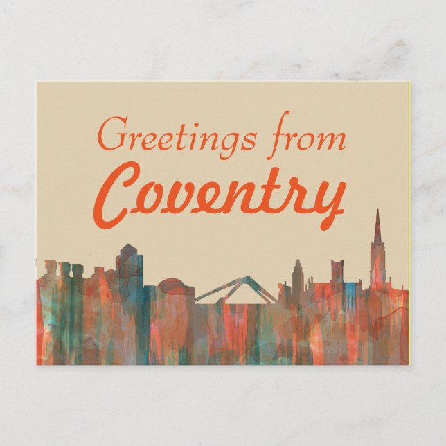 COVENTRY UK SKYLINE - Postales (Anverso)