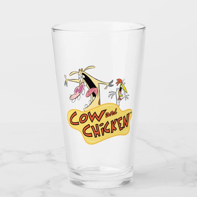 Cow and Chicken Logo Graphic (Anverso)