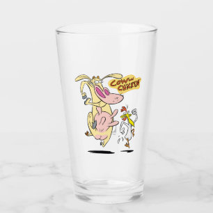 Cow and Chicken Running Graphic