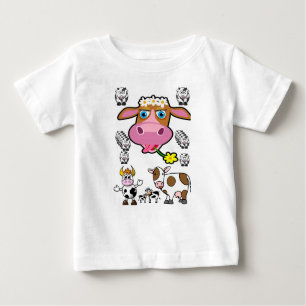 Cow Camiseta Bebé
