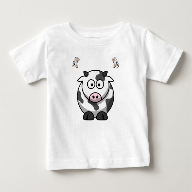 Cow Camiseta Bebé (Anverso)