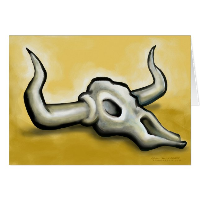 Cow Skull (Anverso (Horizontal))
