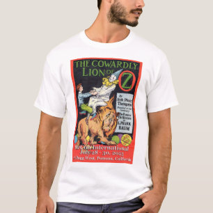 Cowardly Lion de la camiseta de la celebración del