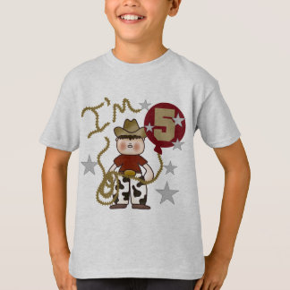 Cowboy 5.ª camisetas y regalos de cumpleaños