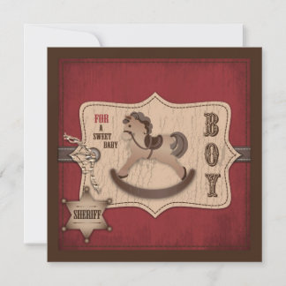 Cowboy Baby Square