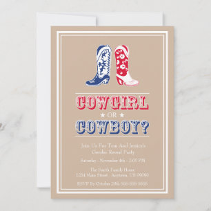 Cowboy Boots género revela invitaciones al partido